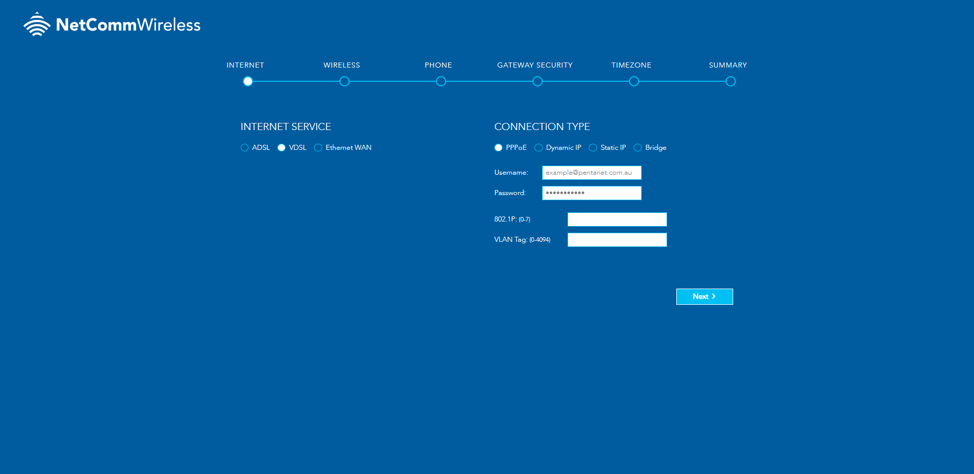 NF18ACVNC2 Router Set Up Guide